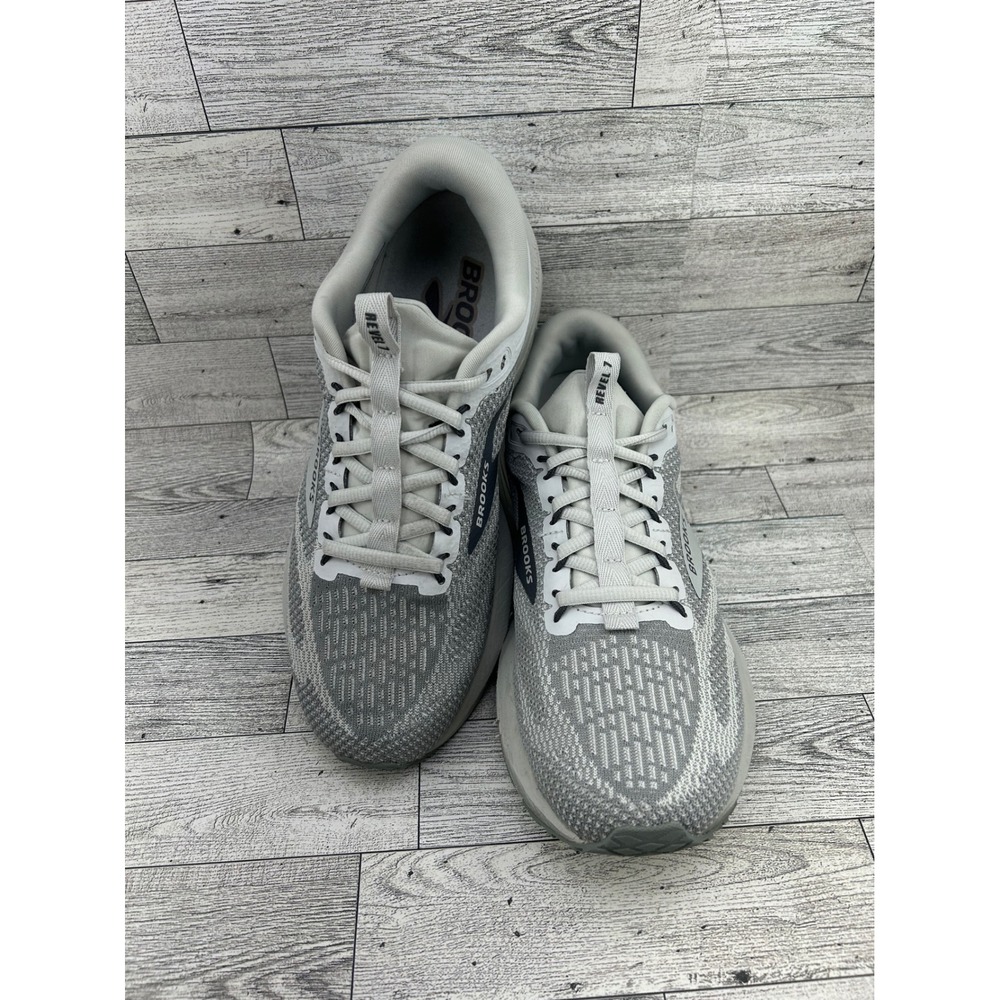 Brooks Revel 7 Women Running Shoes Grey White 1204241B036 Size 9.5 Medium‎ B